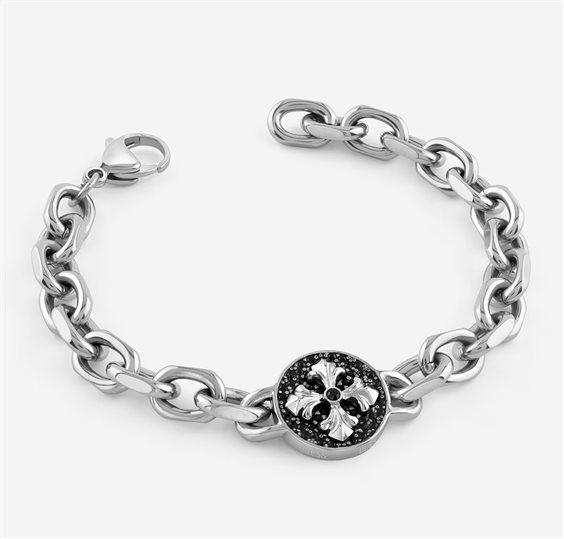 Bracciale Guess Uomo Savage Rebel in Acciaio JUMB06 056JW RH - JUMB06 056JW RH